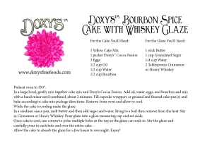 Bourbon Spice Cake Recipe Card edited